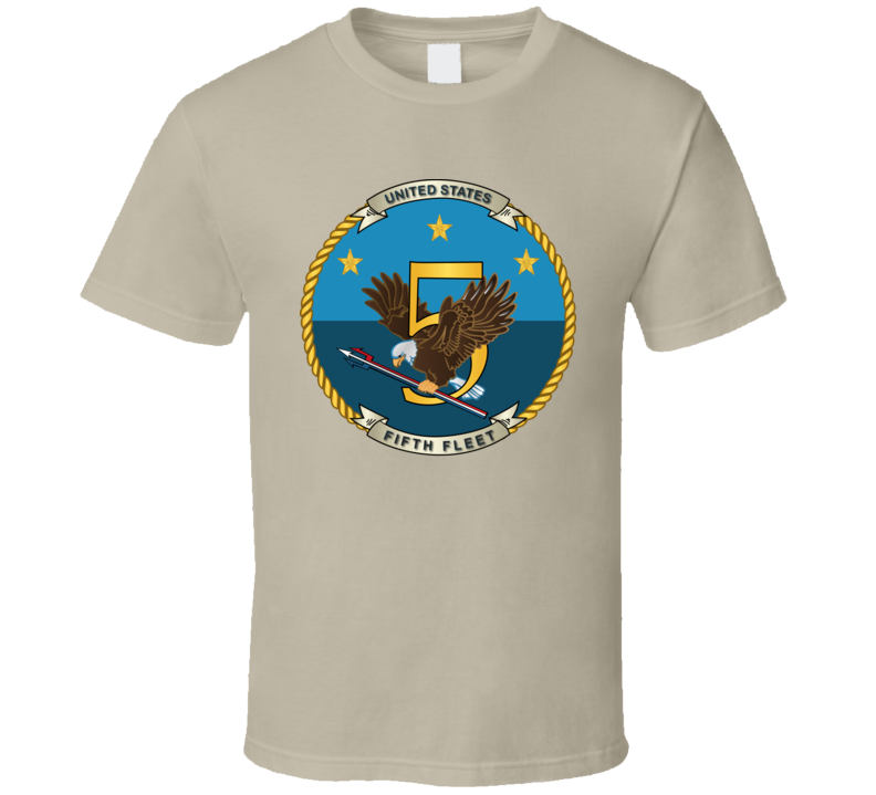 Navy - Fifth Fleet Wo Txt T-shirt Navy - Fifth Fleet Wo Txt T-shirt