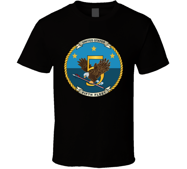 Navy - Fifth Fleet Wo Txt T-shirt Navy - Fifth Fleet Wo Txt T-shirt