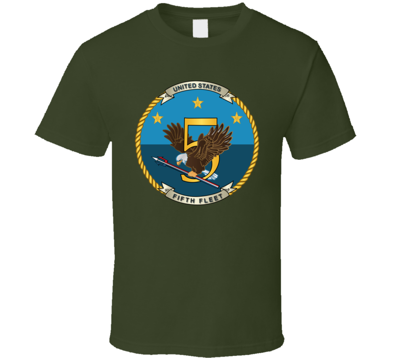 Navy - Fifth Fleet Wo Txt T-shirt Navy - Fifth Fleet Wo Txt T-shirt