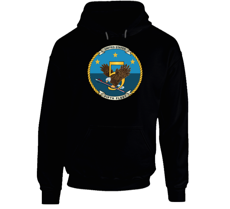 Navy - Fifth Fleet Wo Txt Hoodie Navy - Fifth Fleet Wo Txt Hoodie