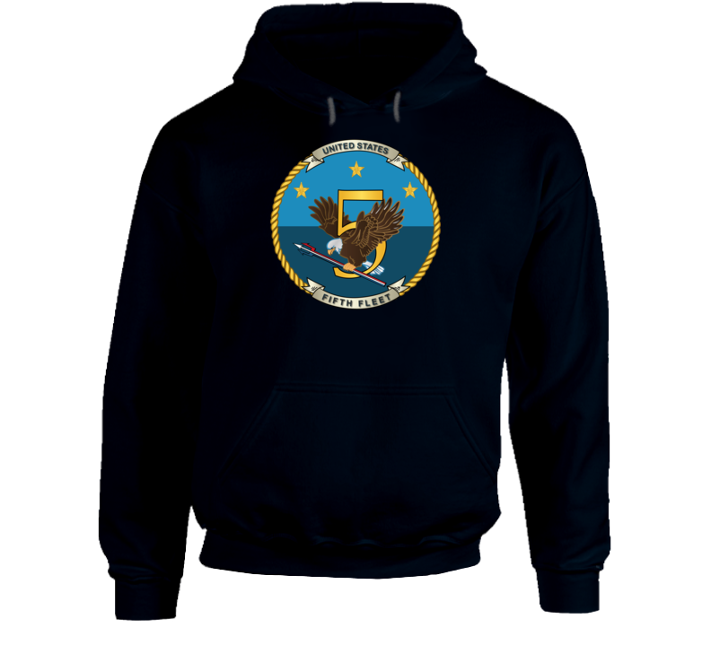 Navy - Fifth Fleet Wo Txt Hoodie Navy - Fifth Fleet Wo Txt Hoodie