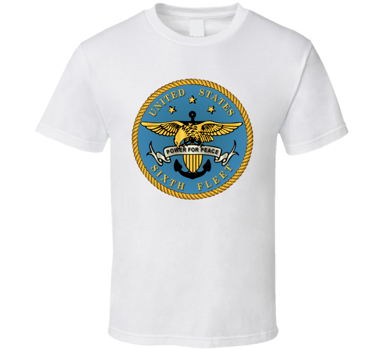 Navy - Sixth Fleet Wo Txt T-shirt Navy - Sixth Fleet Wo Txt T-shirt