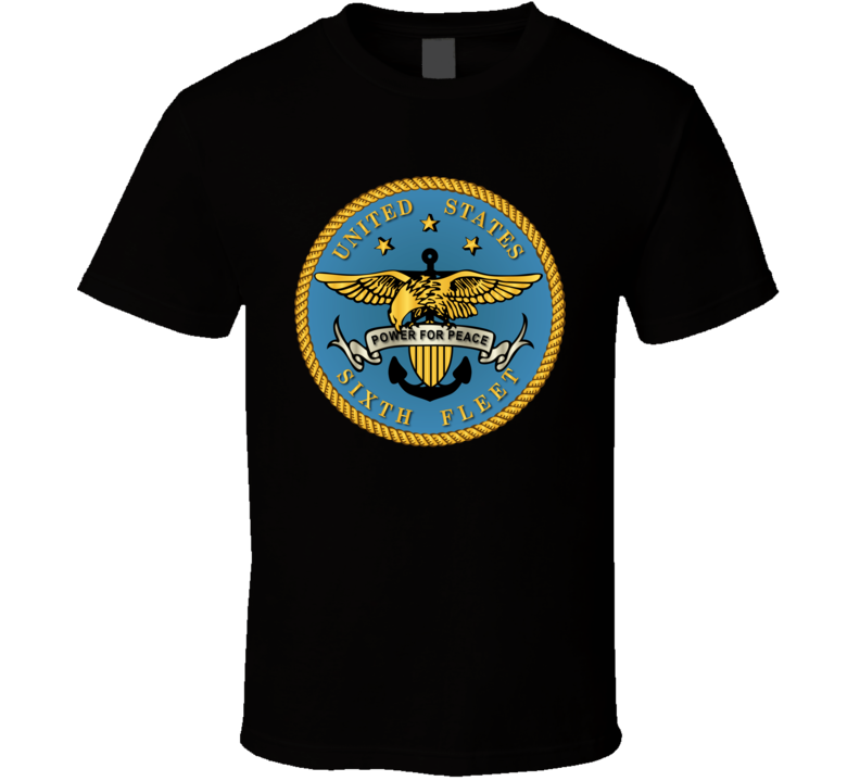 Navy - Sixth Fleet Wo Txt T-shirt Navy - Sixth Fleet Wo Txt T-shirt
