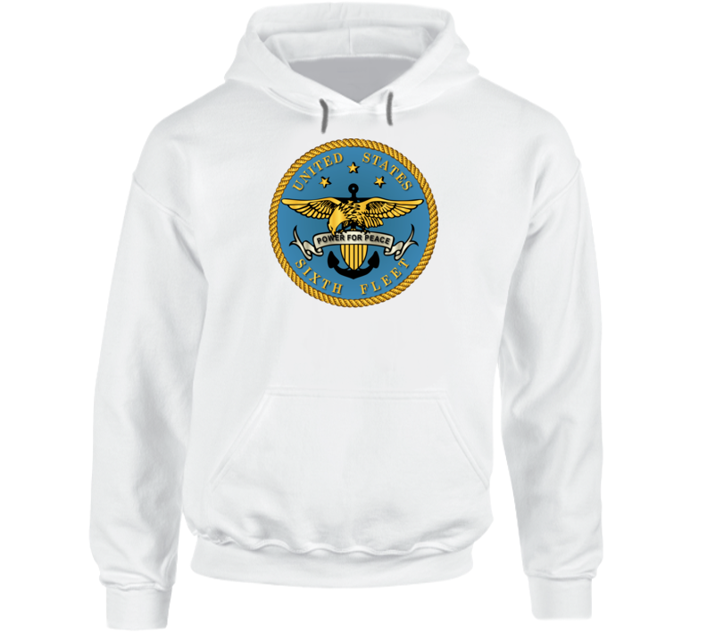 Navy - Sixth Fleet Wo Txt Hoodie Navy - Sixth Fleet Wo Txt Hoodie