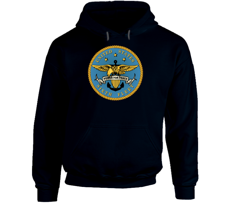 Navy - Sixth Fleet Wo Txt Hoodie Navy - Sixth Fleet Wo Txt Hoodie