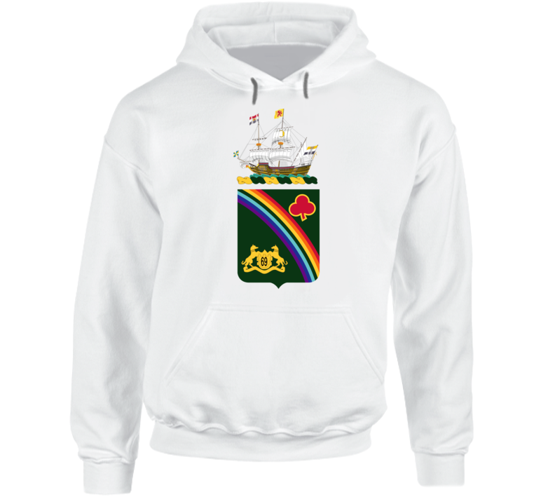 Army - Coa - 165th Infantry Regiment Wo Txt Hoodie Army - Coa - 165th Infantry Regiment Wo Txt Hoodie