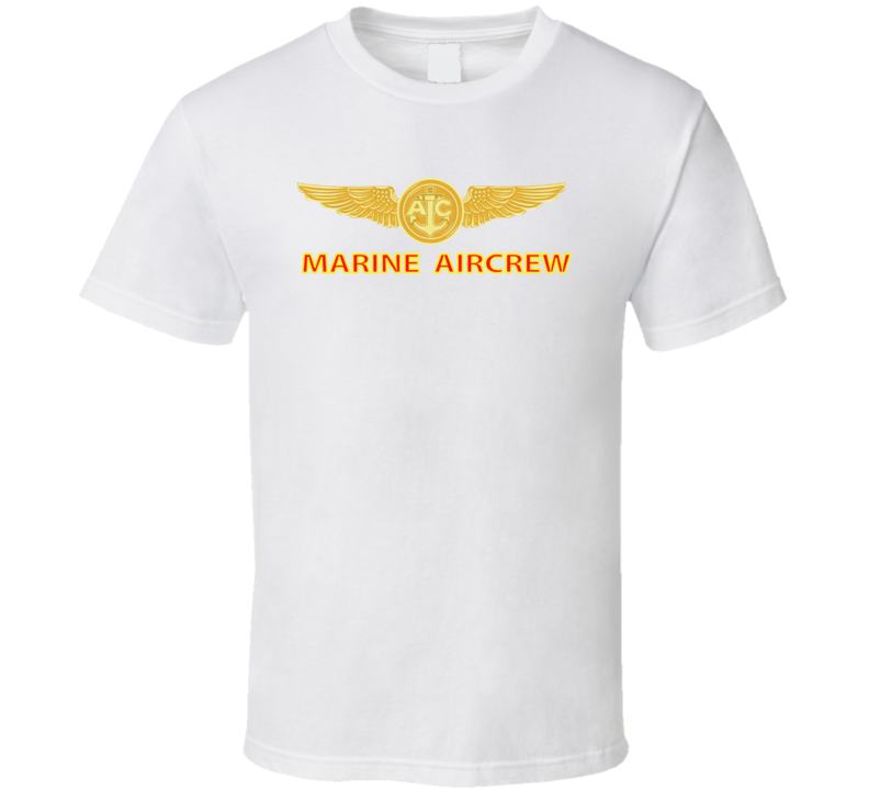 Emblem - Usmc - Marine Aircrew - V1 - T-shirt