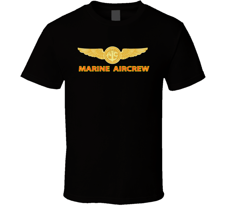 Emblem - Usmc - Marine Aircrew - V1 - T-shirt