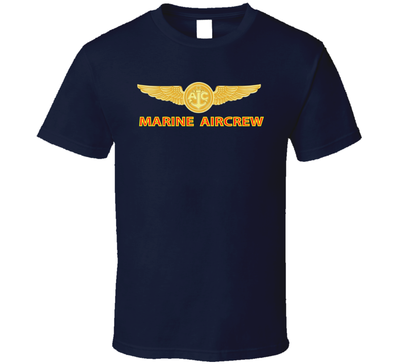 Emblem - Usmc - Marine Aircrew - V1 - T-shirt