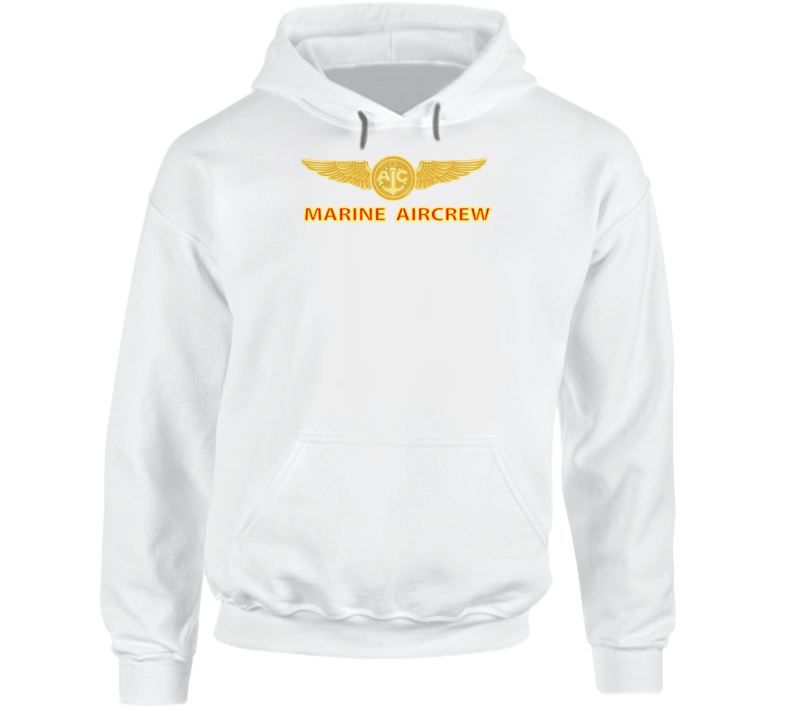 Emblem - Usmc - Marine Aircrew - V1 - Hoodie