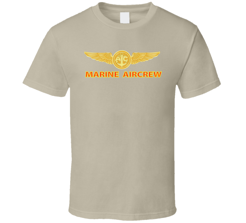 Emblem - Usmc - Marine Aircrew - V1 - T-shirt