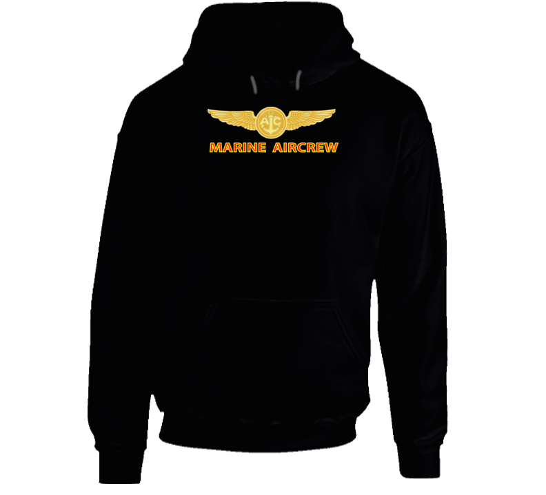 Emblem - Usmc - Marine Aircrew - V1 - Hoodie