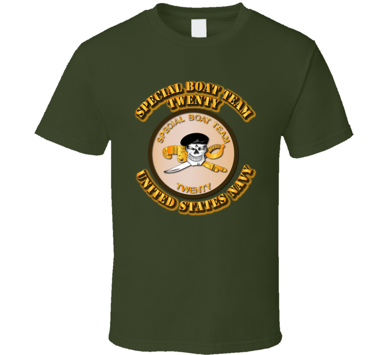 Navy - Sof -  Special Boat Team 20 - T-shirt