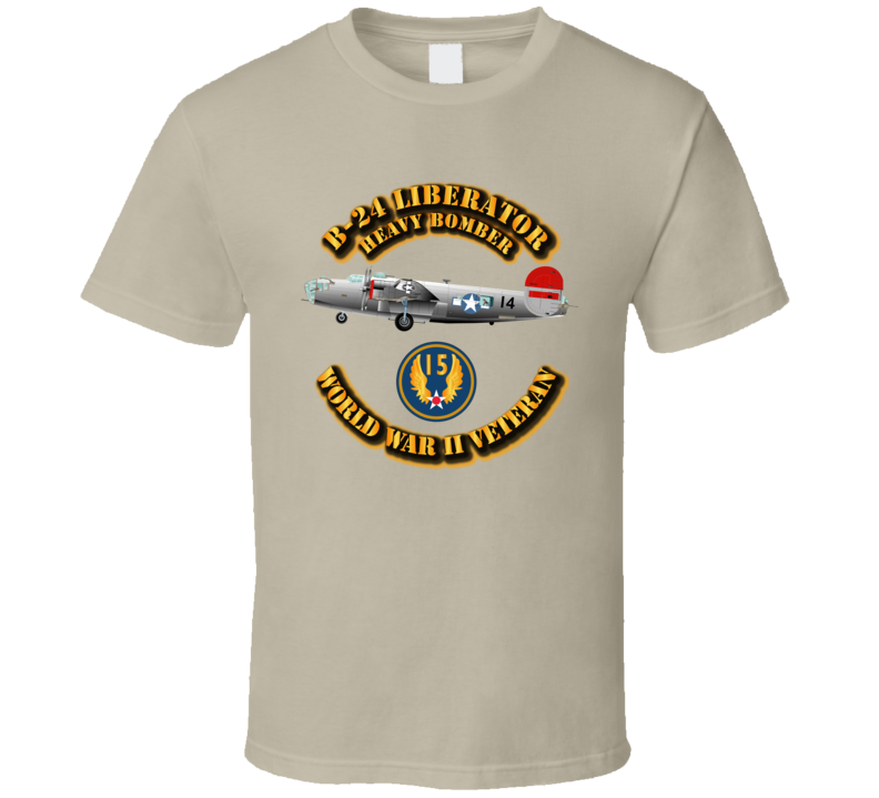 Aac - 461 Bg - B-24 - 15th Af T-shirt