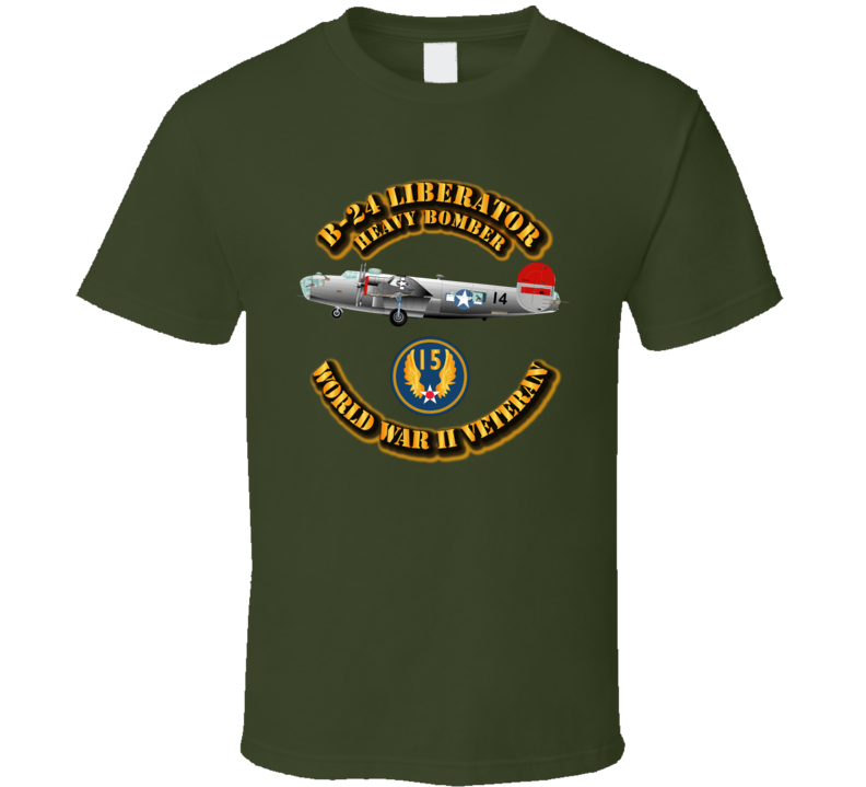 Aac - 461 Bg - B-24 - 15th Af T-shirt