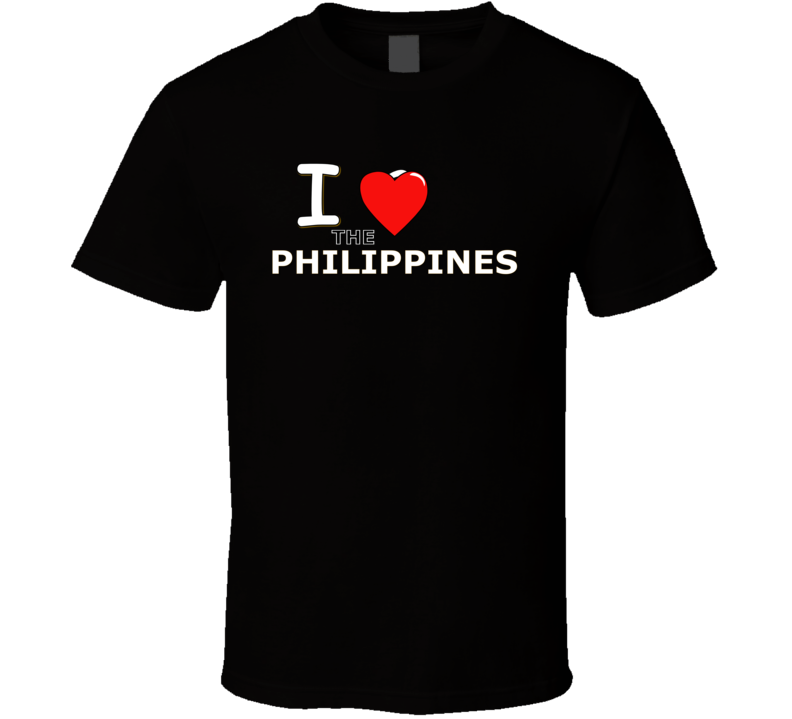 I Heart The Philippines - T-shirt