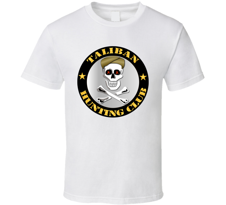 Taliban Hunting Club - Gold - T-shirt