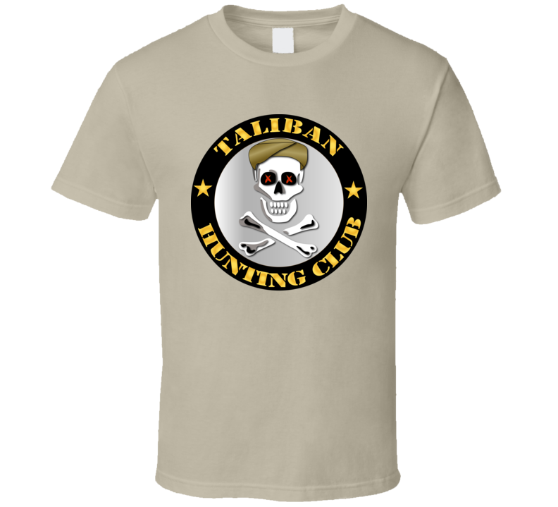 Taliban Hunting Club - Gold - T-shirt