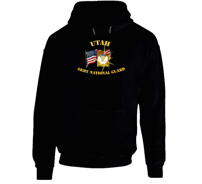 Utah - Arng W Flag - Hoodie Utah - Arng W Flag - Hoodie