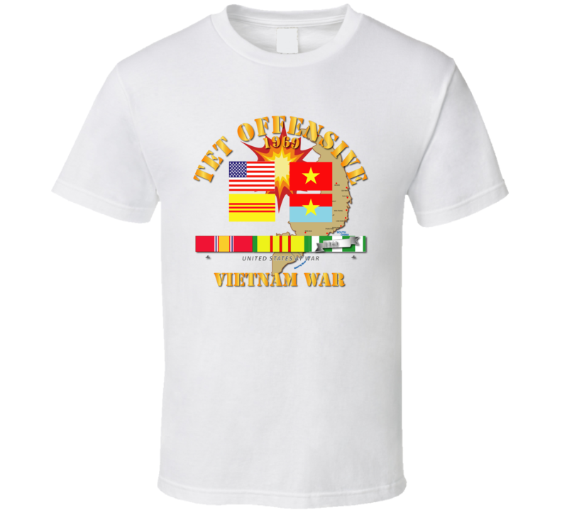 Army - 1969 Tet Offensive T Shirt Army - 1969 Tet Offensive T Shirt