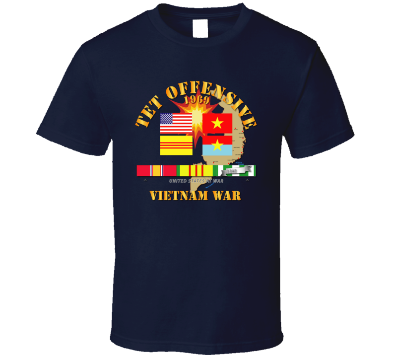 Army - 1969 Tet Offensive T Shirt Army - 1969 Tet Offensive T Shirt