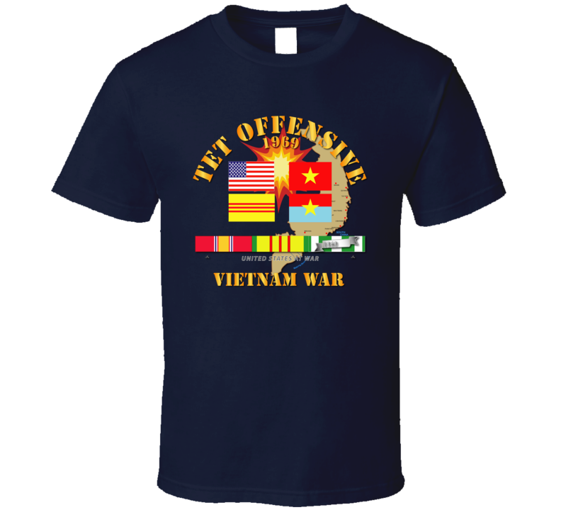 Army - 1969 Tet Offensive T Shirt