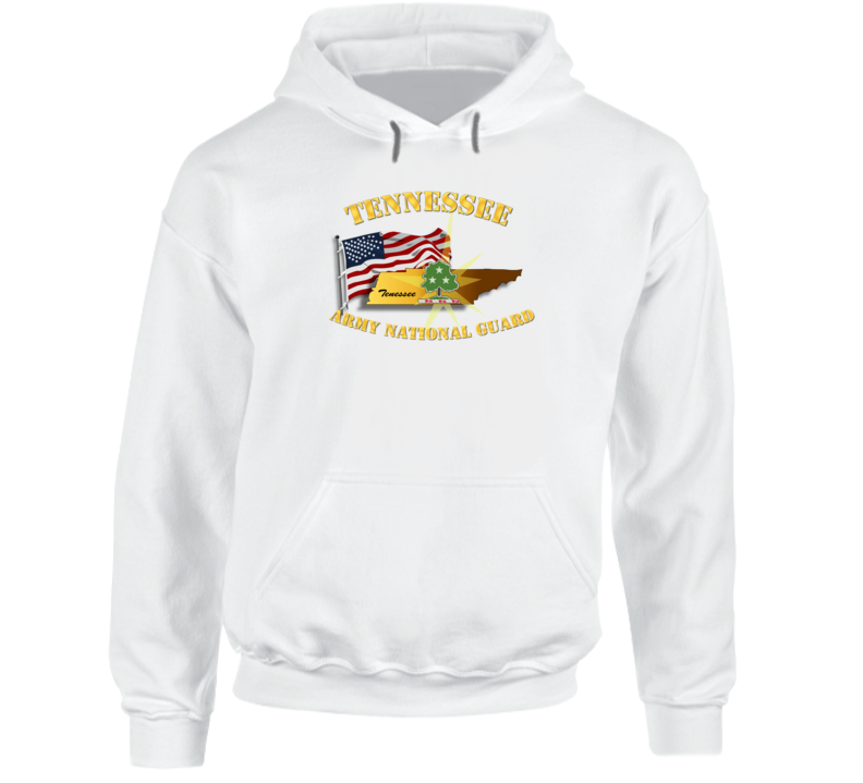 Tennessee - Arng W Flag Hoodie