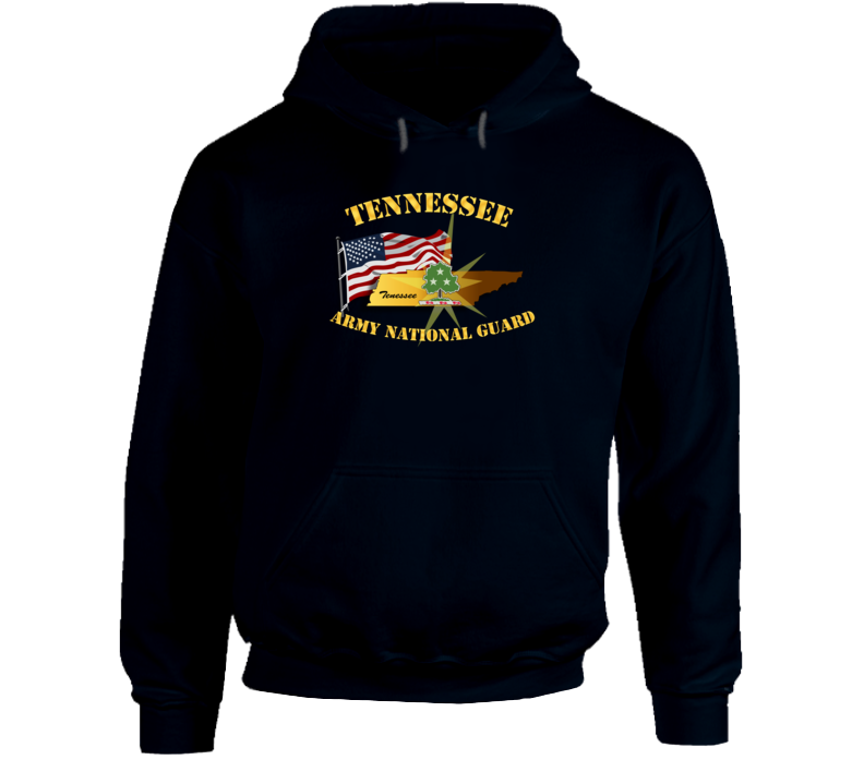 Tennessee - Arng W Flag Hoodie