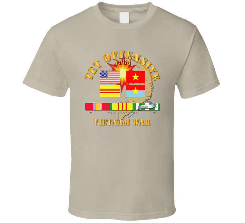 Army - 1968 Tet Offensive - T-shirt