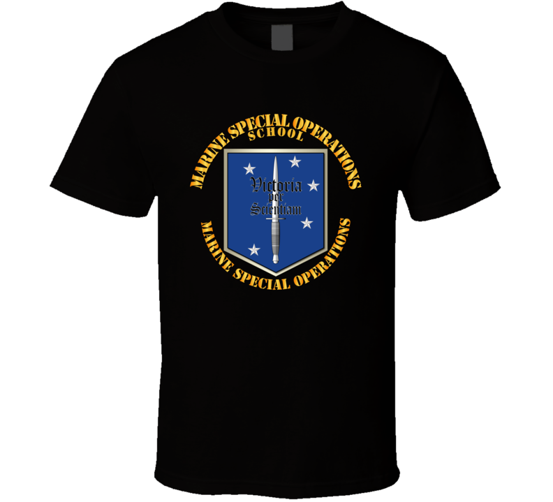 Sof - Usmc Marine Special Operations School - T-shirt