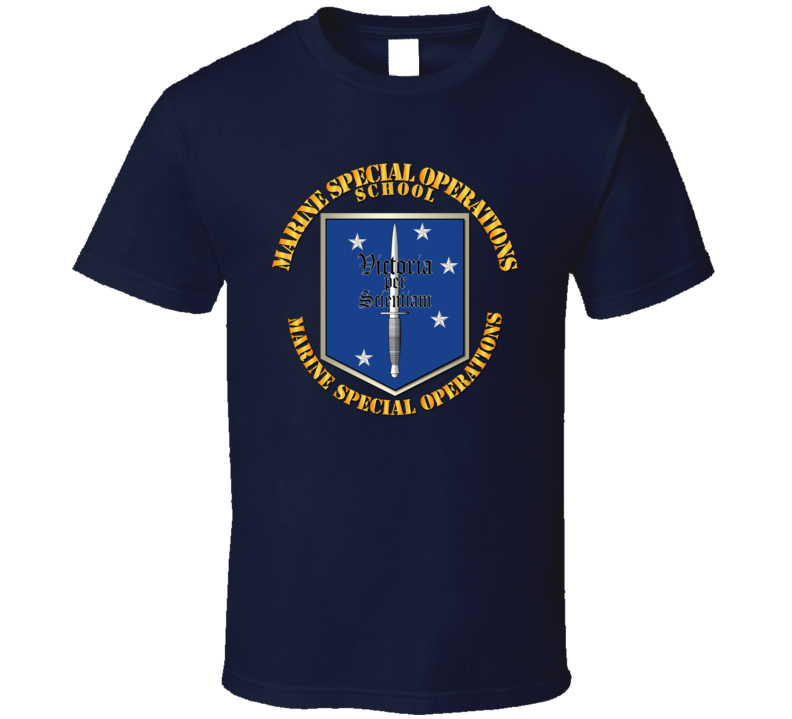 Sof - Usmc Marine Special Operations School - T-shirt