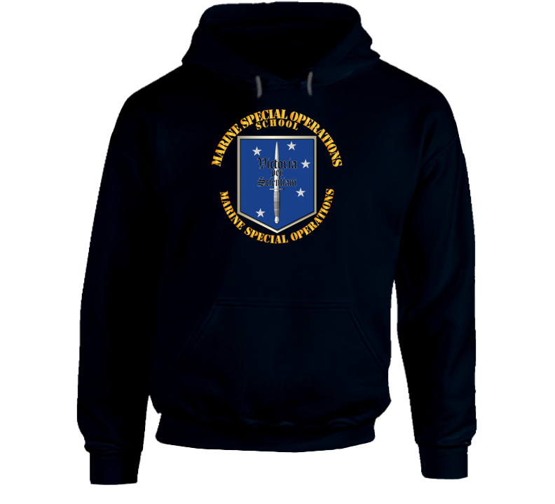 Sof - Usmc Marine Special Operations School - Hoodie