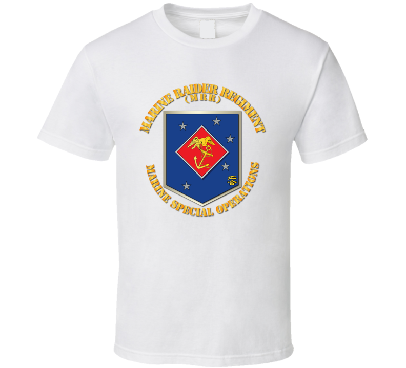 Sof - Usmc Marine Raider Regiment - T-shirt