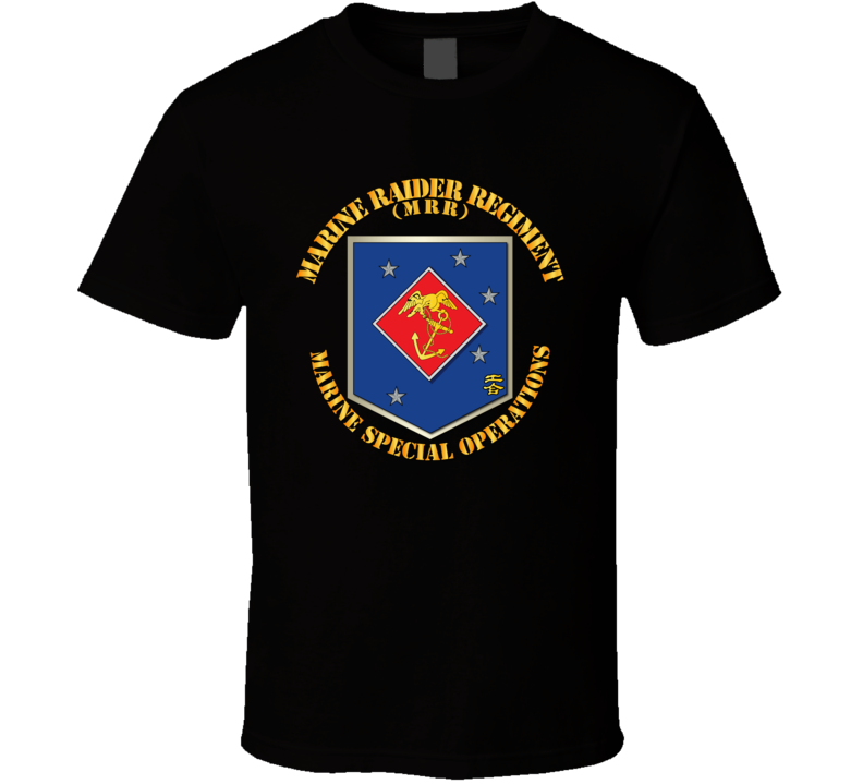 Sof - Usmc Marine Raider Regiment - T-shirt