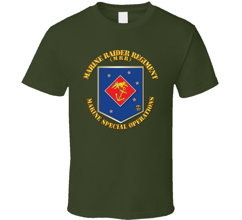 Sof - Usmc Marine Raider Regiment - T-shirt