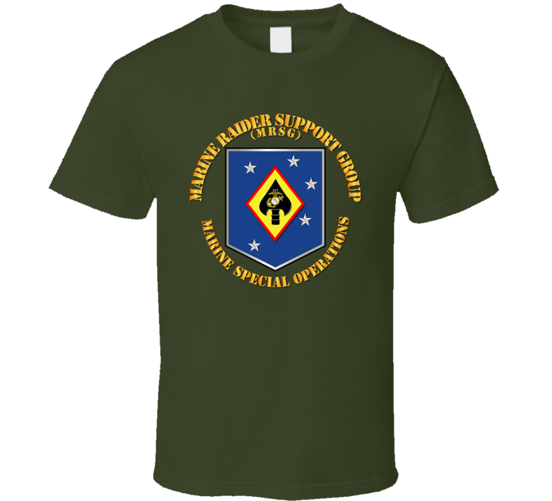Sof - Usmc Marine Raider Support Group - T-shirt