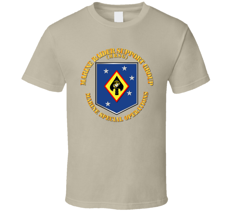 Sof - Usmc Marine Raider Support Group - T-shirt