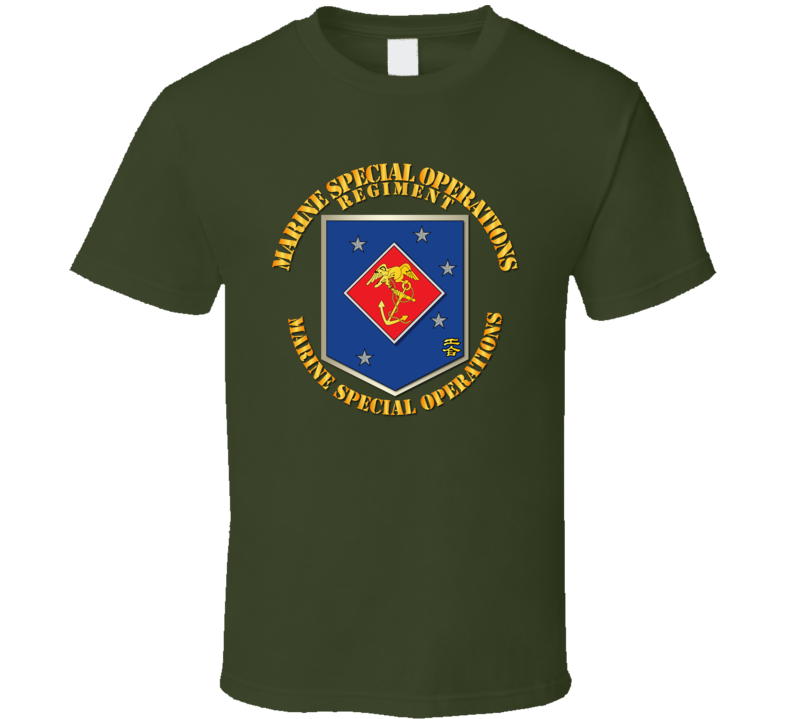 Sof - Usmc Marine Special Operations Regiment - T-shirt