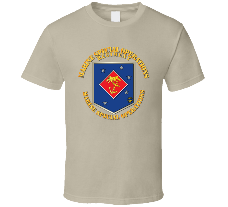 Sof - Usmc Marine Special Operations Regiment - T-shirt