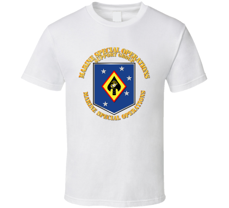 Sof - Usmc Marine Special Operations Support Group - T-shirt