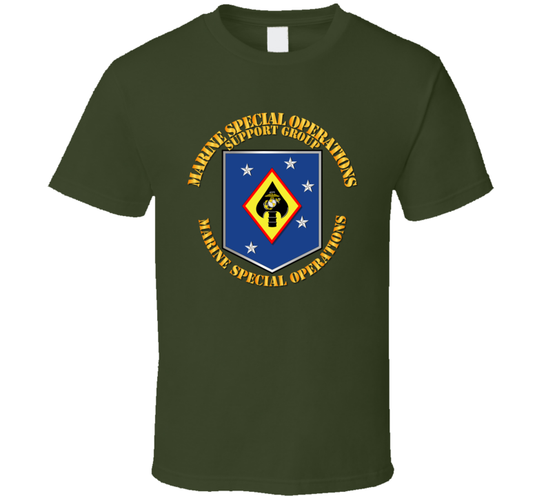 Sof - Usmc Marine Special Operations Support Group - T-shirt
