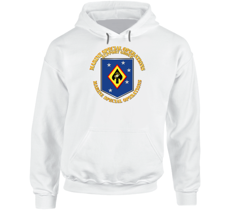 Sof - Usmc Marine Special Operations Support Group - Hoodie
