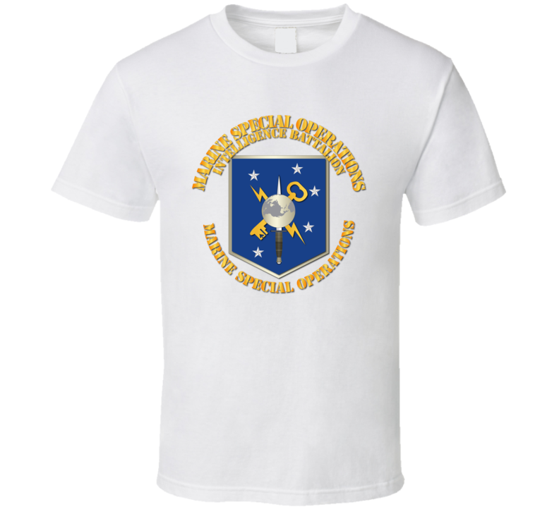 Sof - Usmc Marine Special Operations Intelligence Battalion - T-shirt