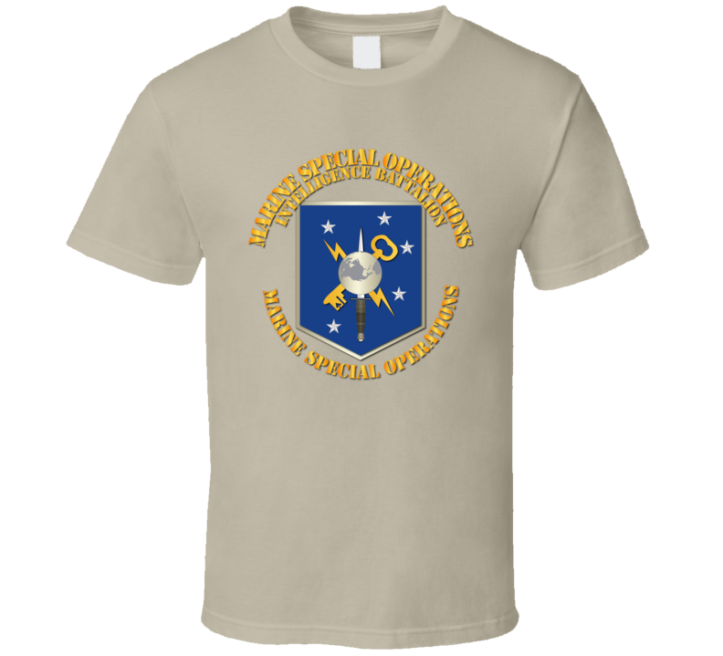 Sof - Usmc Marine Special Operations Intelligence Battalion - T-shirt