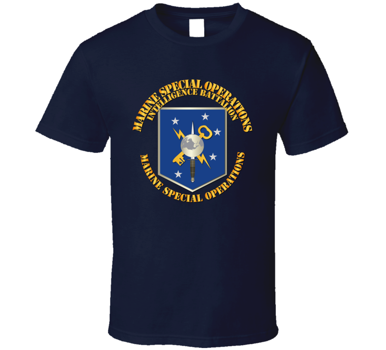 Sof - Usmc Marine Special Operations Intelligence Battalion - T-shirt