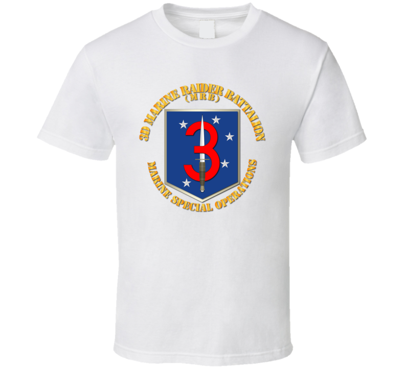 Sof - Usmc 3d Marine Raider Battalion - T-shirt