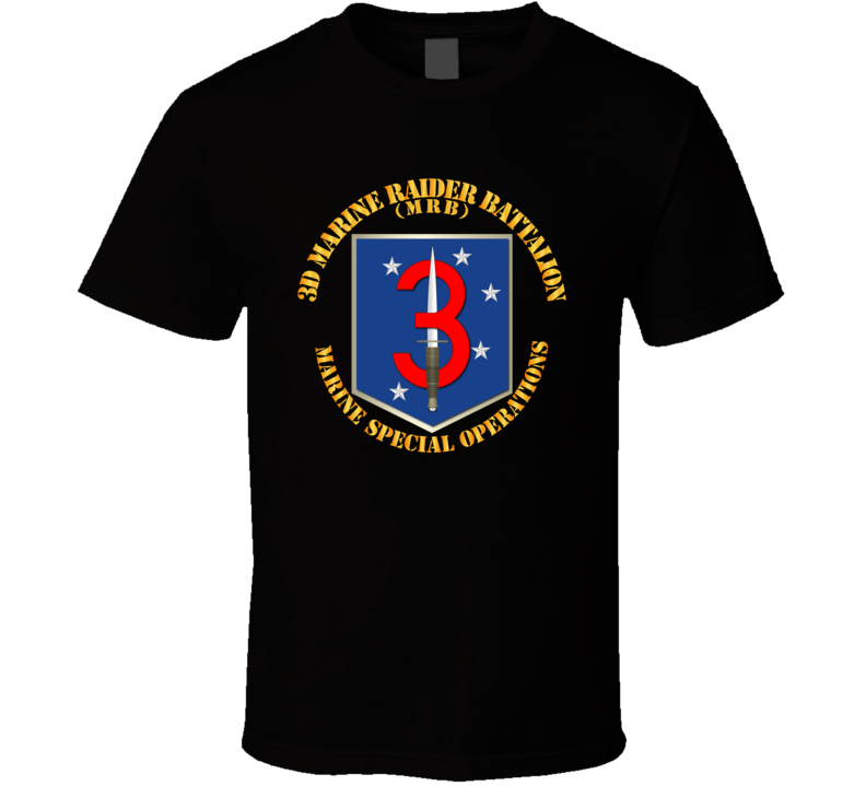 Sof - Usmc 3d Marine Raider Battalion - T-shirt