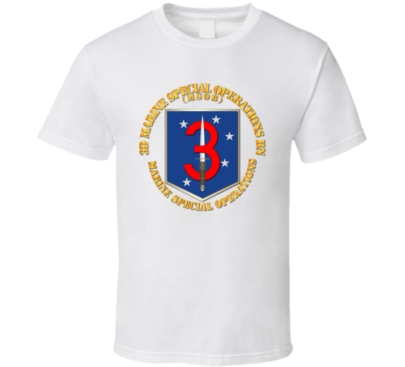 Sof - Usmc 3rd Marine Special Operations Bn - T-shirt