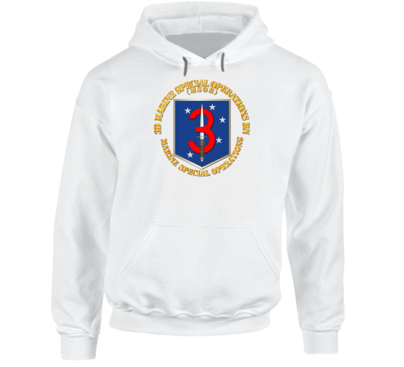 Sof - Usmc 3rd Marine Special Operations Bn - Hoodie