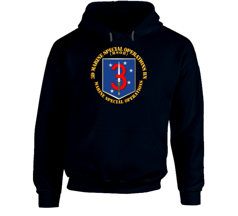 Sof - Usmc 3rd Marine Special Operations Bn - Hoodie